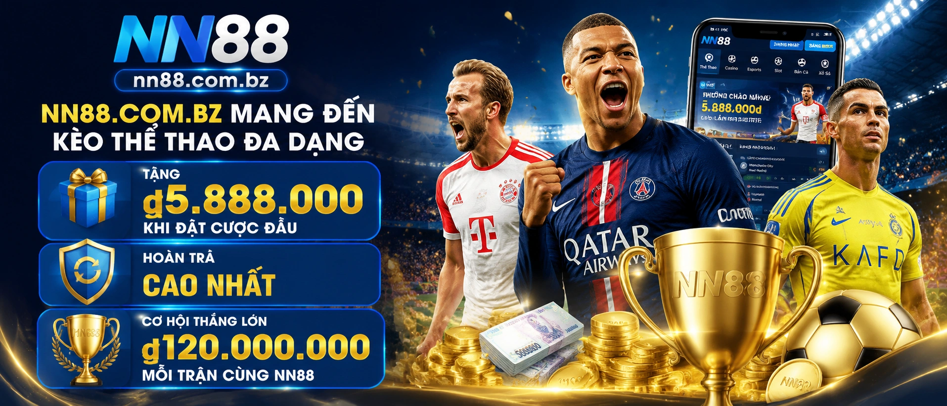 Liên hệ nn88.com.bz | Hỗ trợ casino, no hu 14 nn88 sports banner 2